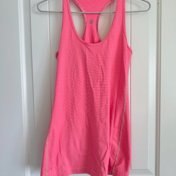Lululemon coral pink tank top - Picture 1 of 4